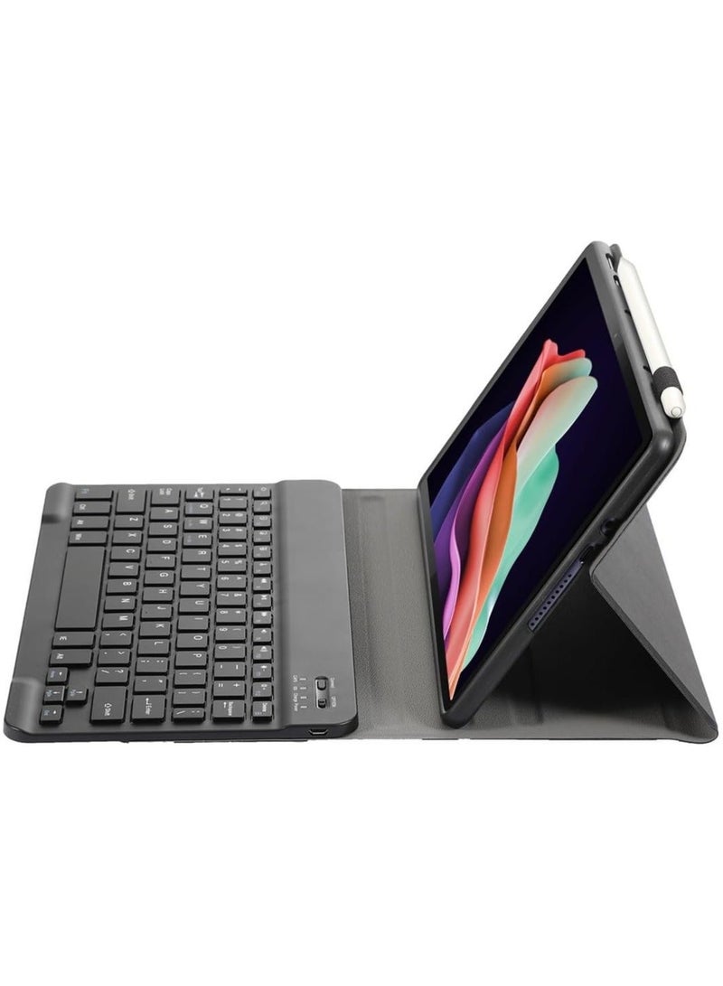 Arabic and English Keyboard Case for Huawei Matepad air 11.5 2023, Detachable Keyboard -Wireless Bluetooth Magnetically Detachable - Image 3